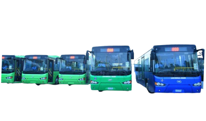 Islamabad Blue line Green Line Bus Service