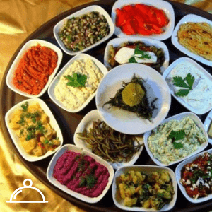 Turkish Meze Turkish Meze bean dishes and salads to dips and spreads